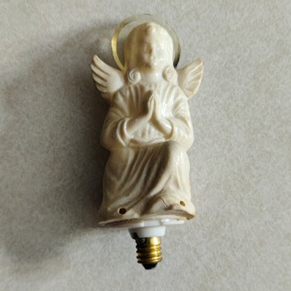 Vintage Hard Plastic Celluloid Christmas Ornaments & Bulbs - Lot of 4-  RARE - Picture 7 of 13